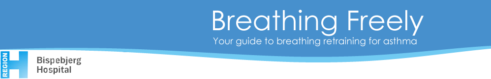 Banner image: Breathing Freely. Your guide to breathing retraining for asthma